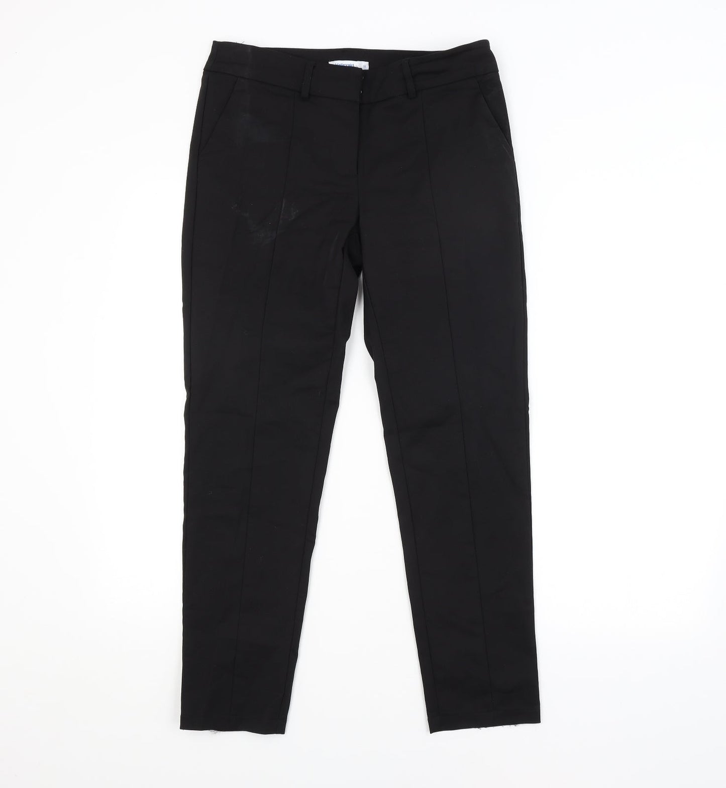 ValleyGirl Womens Black   Trousers  Size 10 L26 in