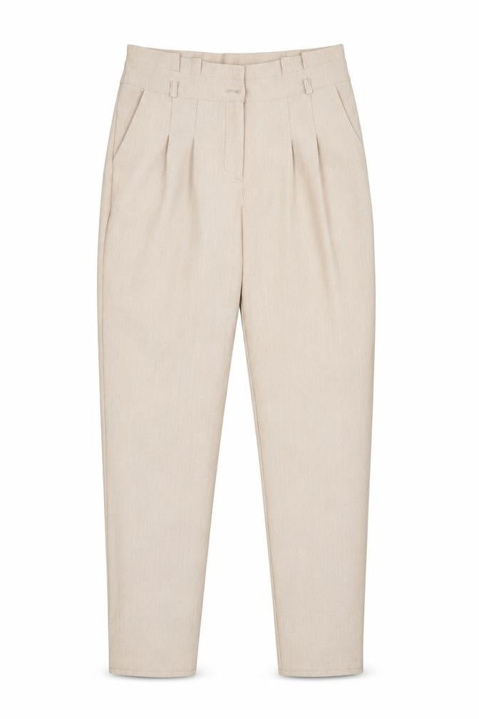 NIKKA Womens Beige   Trousers  Size 12 L27 in