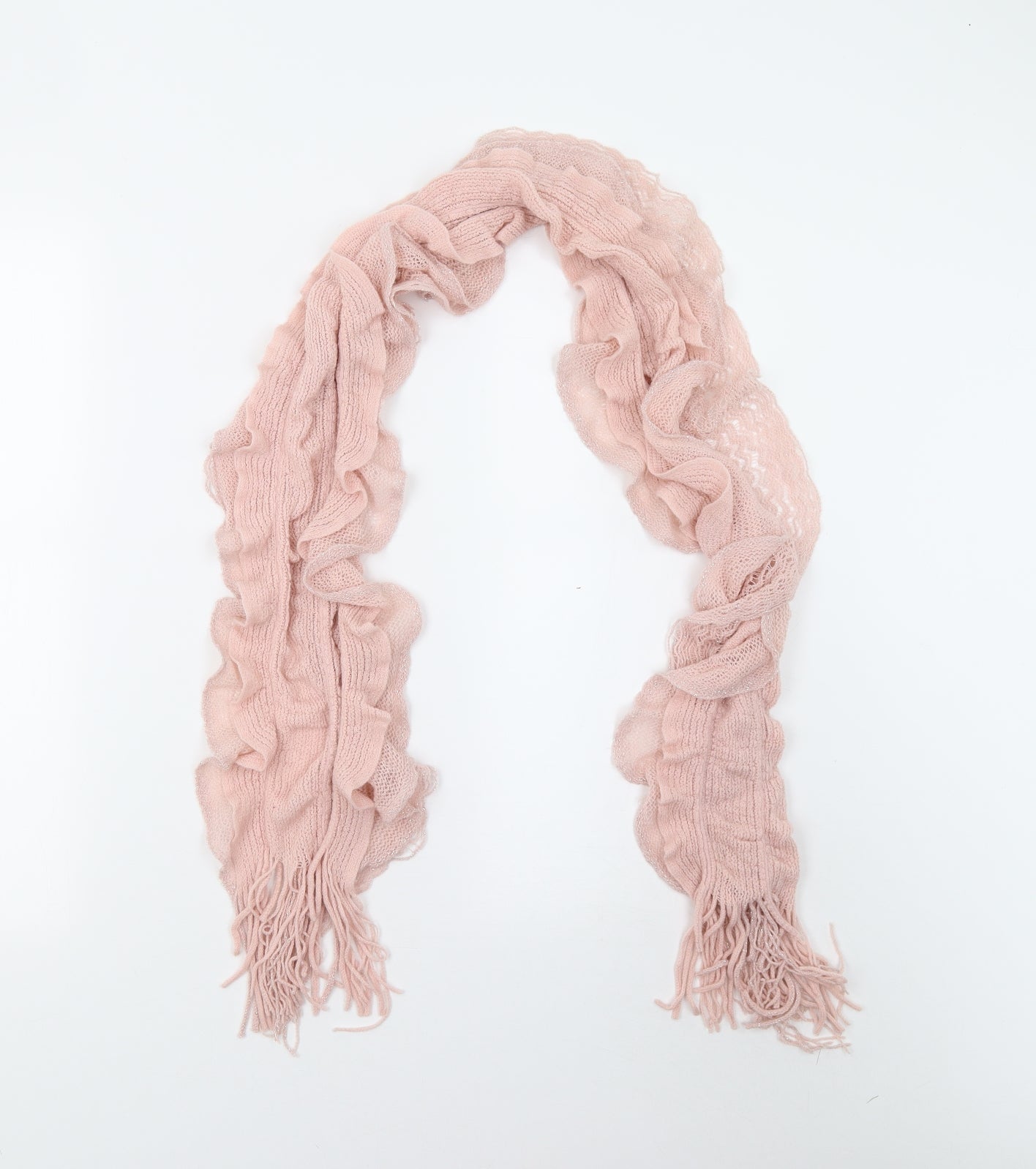 Preworn Womens Pink    Scarf
