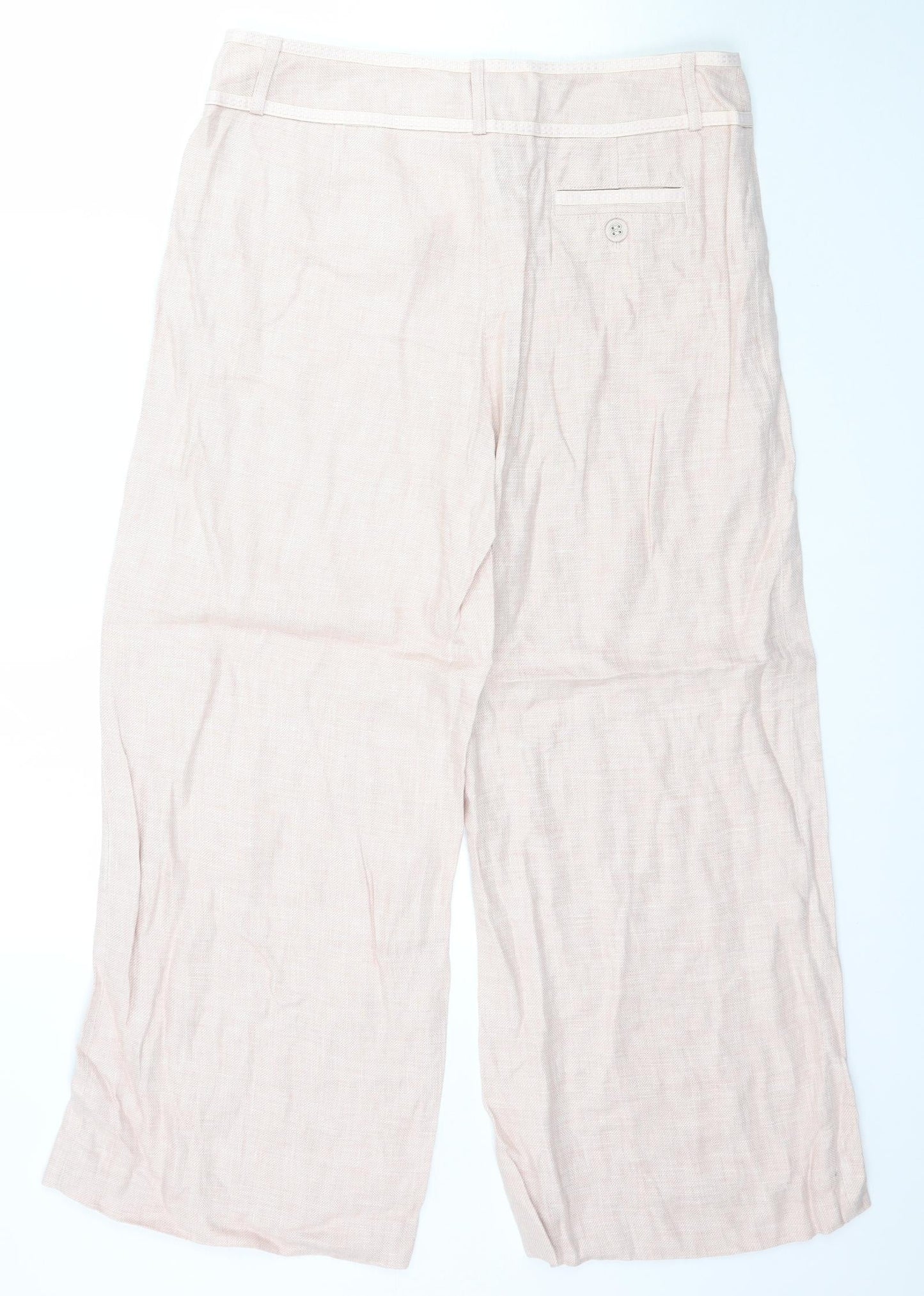 NEXT Womens Pink   Trousers  Size 14 L27 in