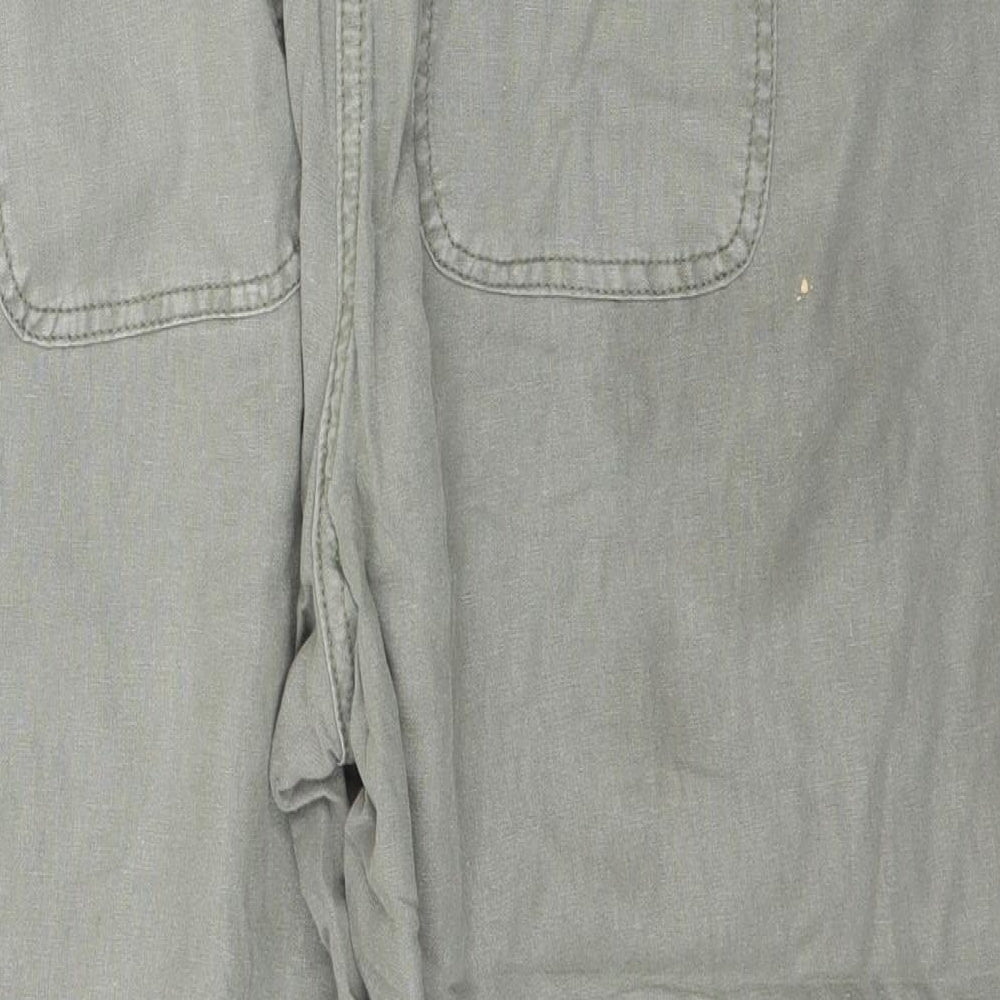 Dorothy Perkins Womens Green   Capri Trousers Size 14 L21 in