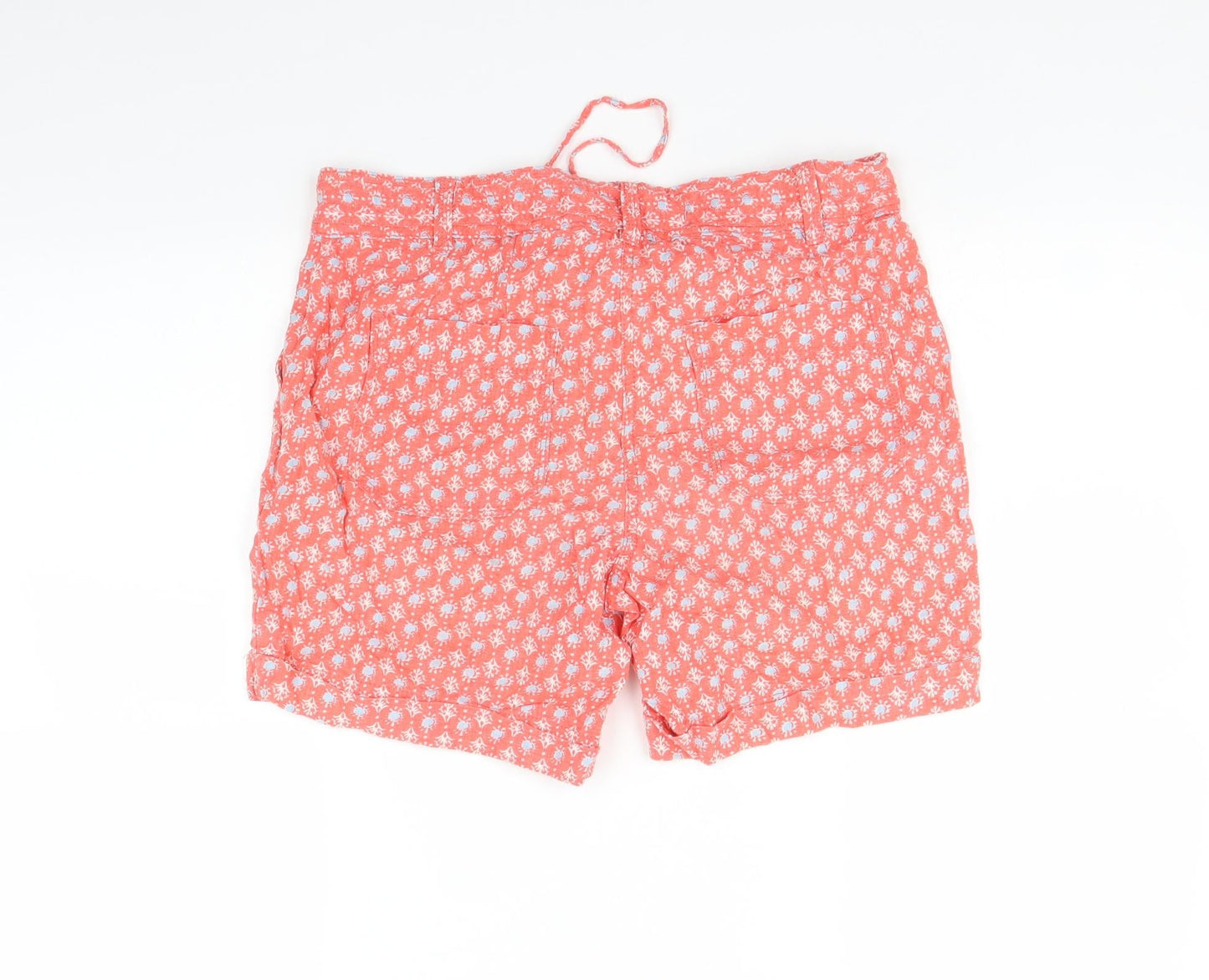MNext Womens Pink Floral  Cut-Off Shorts Size 8