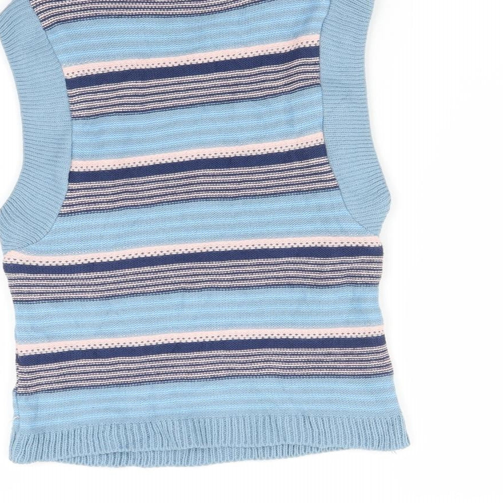 Nasty Gal Womens Multicoloured Striped  Pullover Jumper Size M