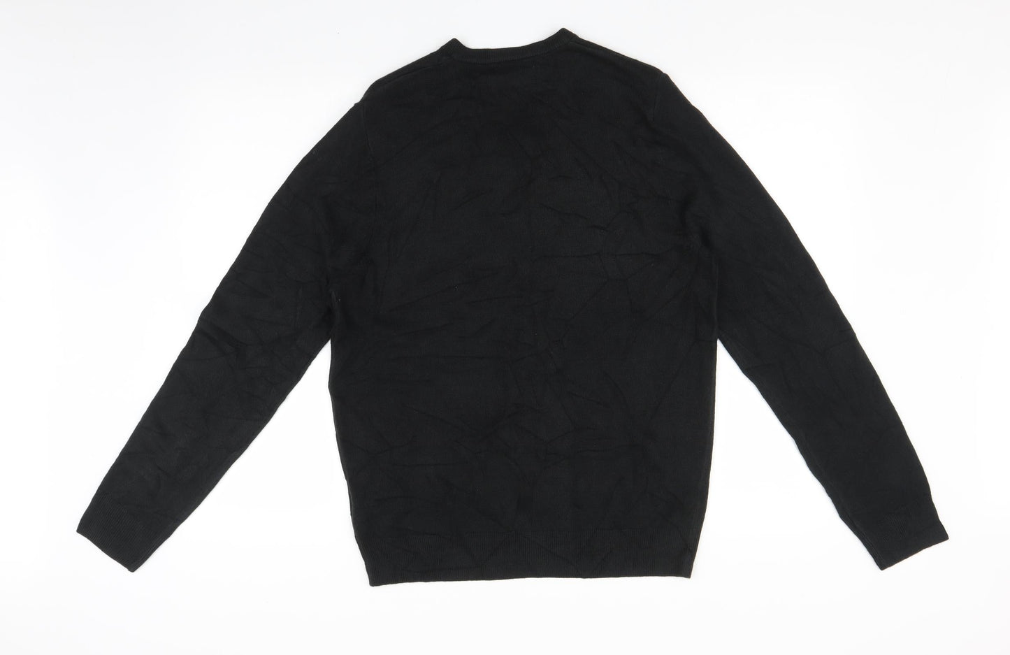 Marks and Spencer Mens Black   Pullover Sweatshirt Size S