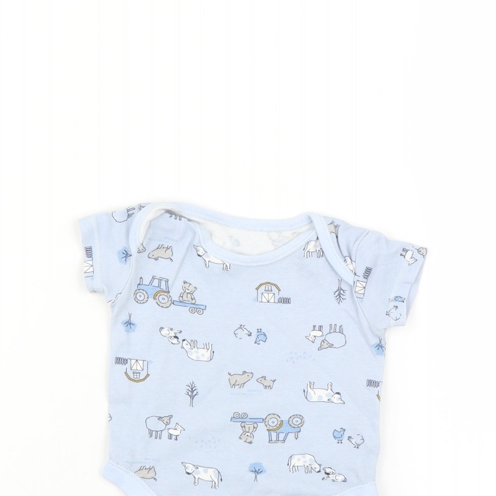 TU Baby Blue   Romper One-Piece Size 0-3 Months