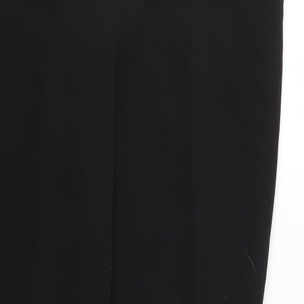 M&Co Womens Black   Trousers  Size 14 L27 in