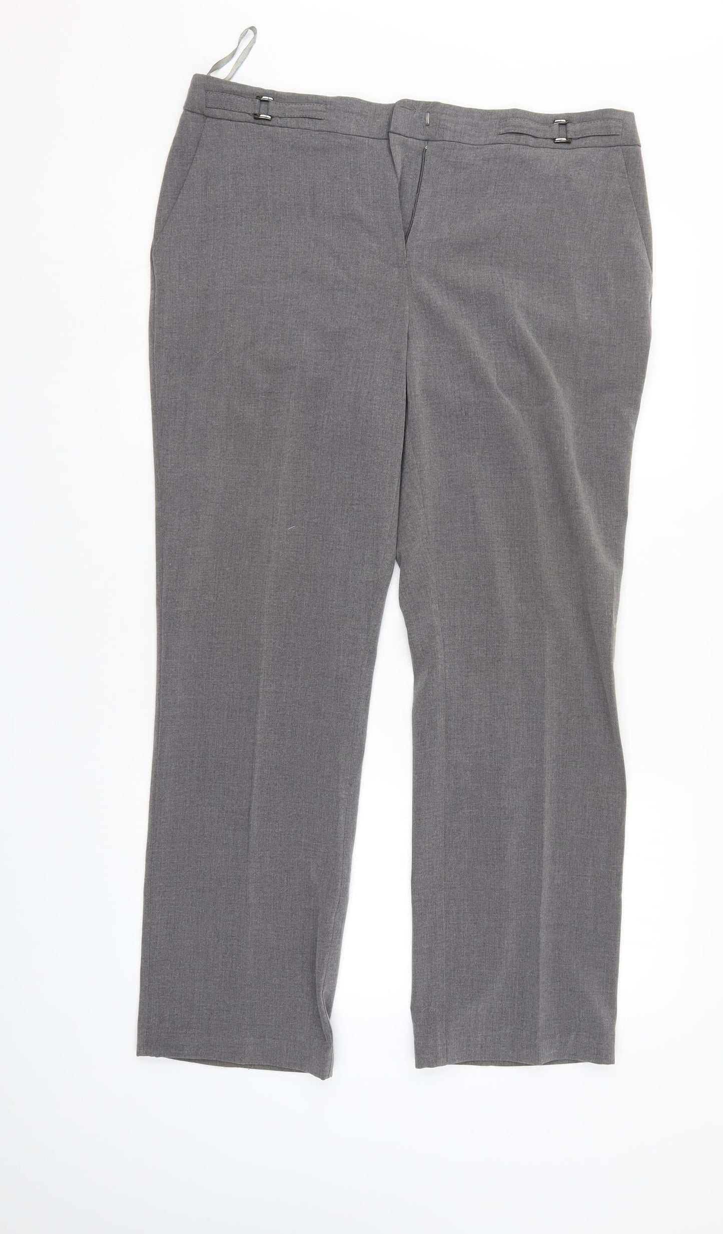 M&Co Womens Grey   Sweatpants Trousers Size 14 L29 in