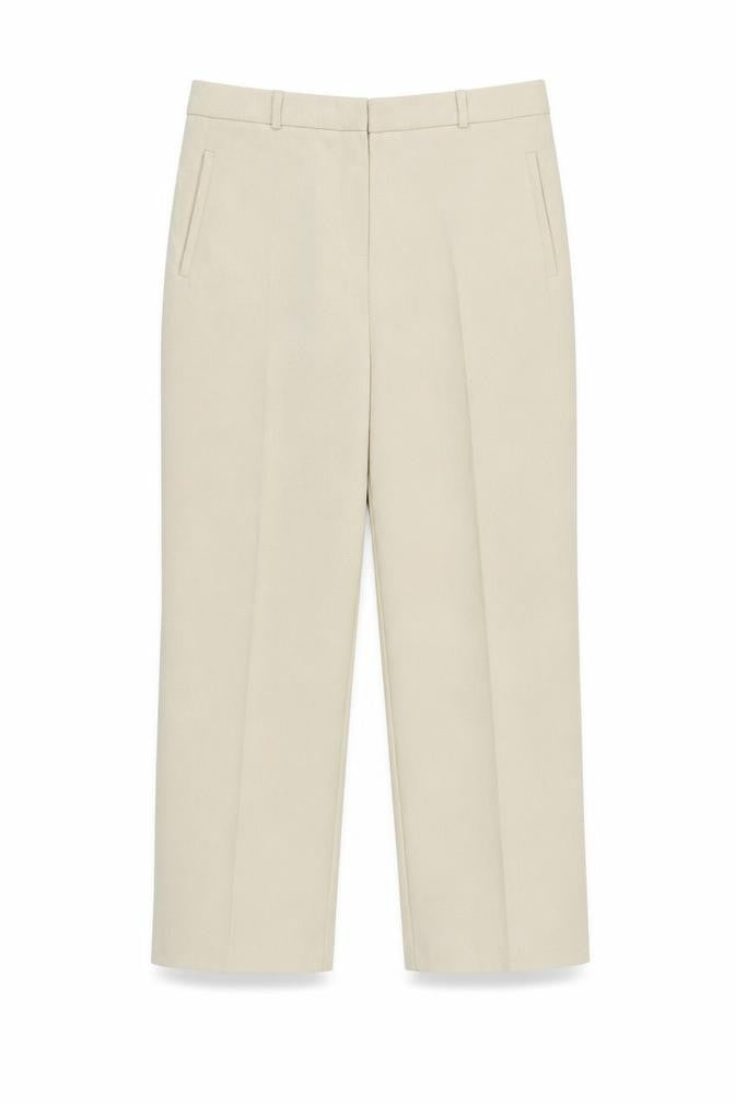 BHS Womens Ivory   Trousers  Size 14 L26 in
