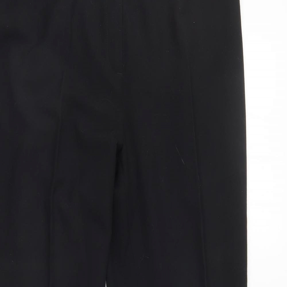 M&S Womens Black   Sweatpants Trousers Size 34 in L28 in