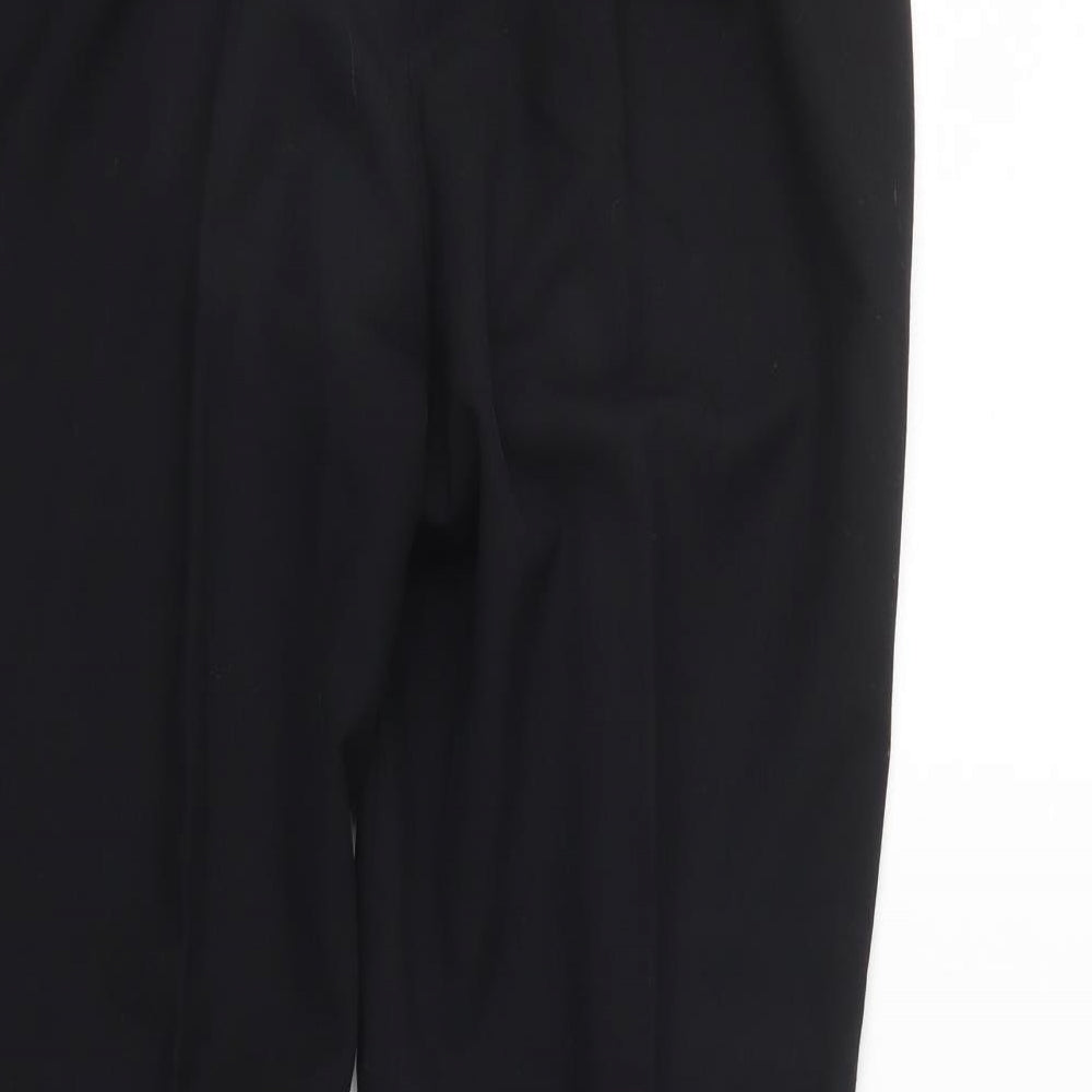 M&S Womens Black   Sweatpants Trousers Size 34 in L28 in