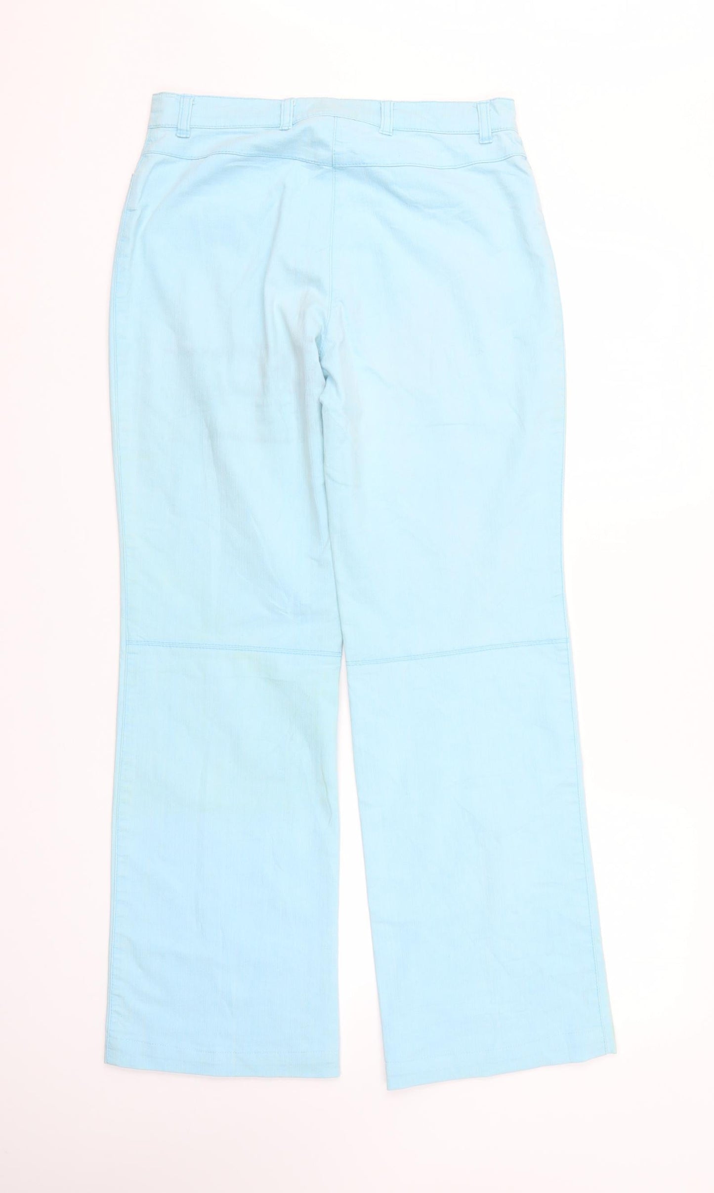 Cecilia Classics Womens Blue  Denim Straight Jeans Size 10 L30 in