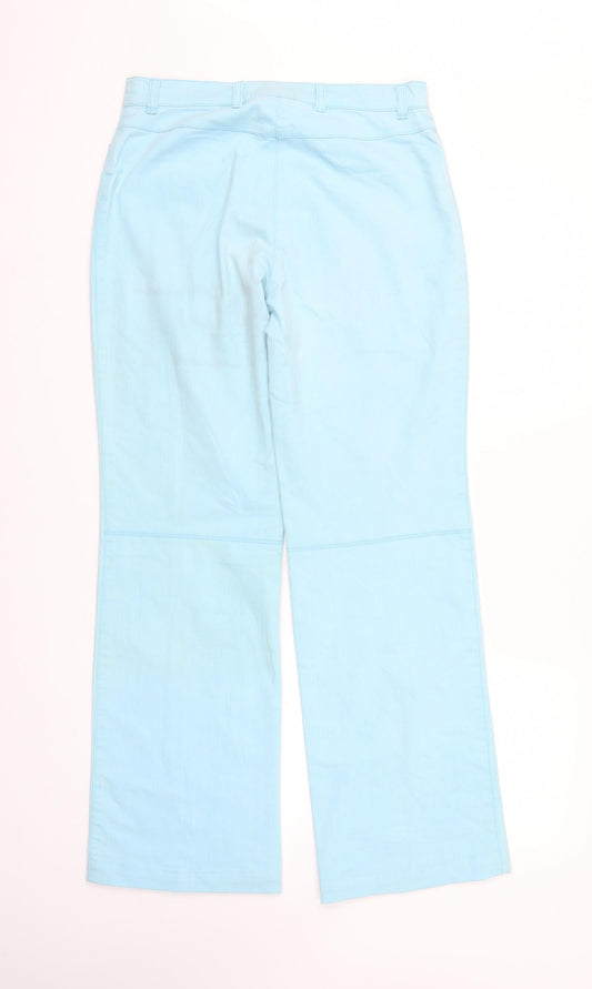 Cecilia Classics Womens Blue  Denim Straight Jeans Size 10 L30 in