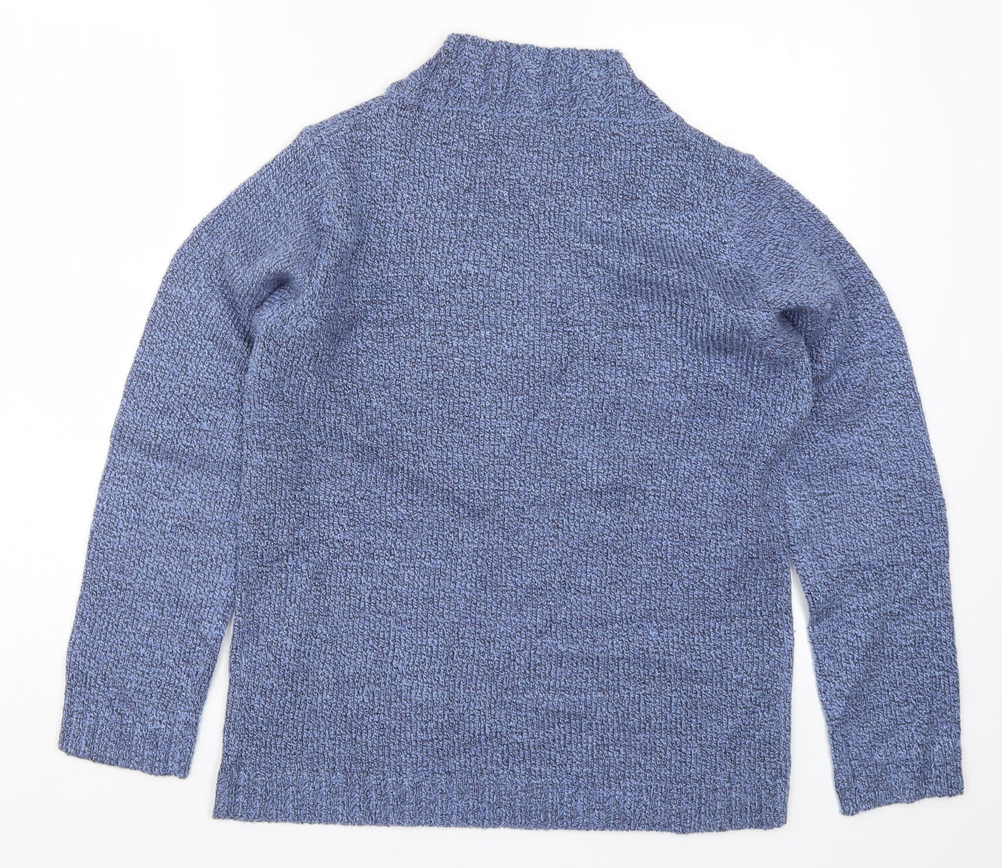 Bonmarché Womens Blue  Knit Pullover Jumper Size S