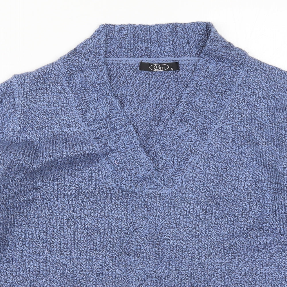 Bonmarché Womens Blue  Knit Pullover Jumper Size S