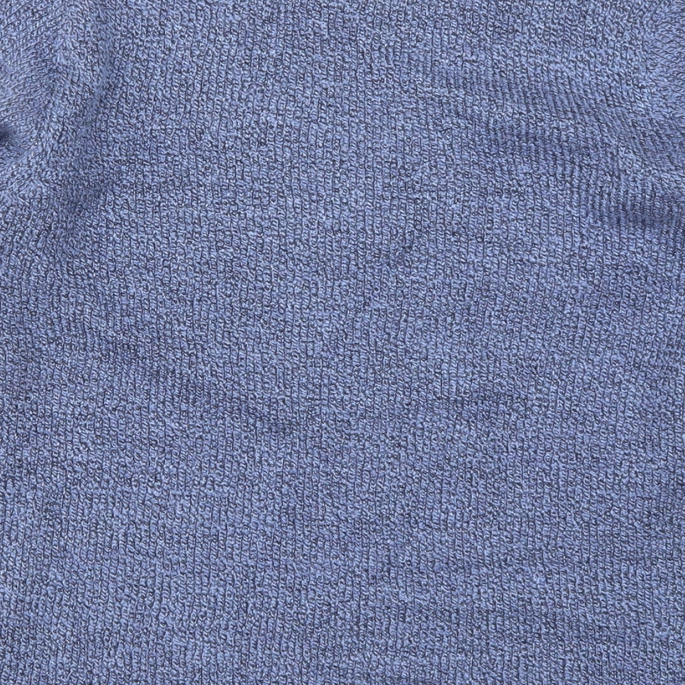 Bonmarché Womens Blue  Knit Pullover Jumper Size S