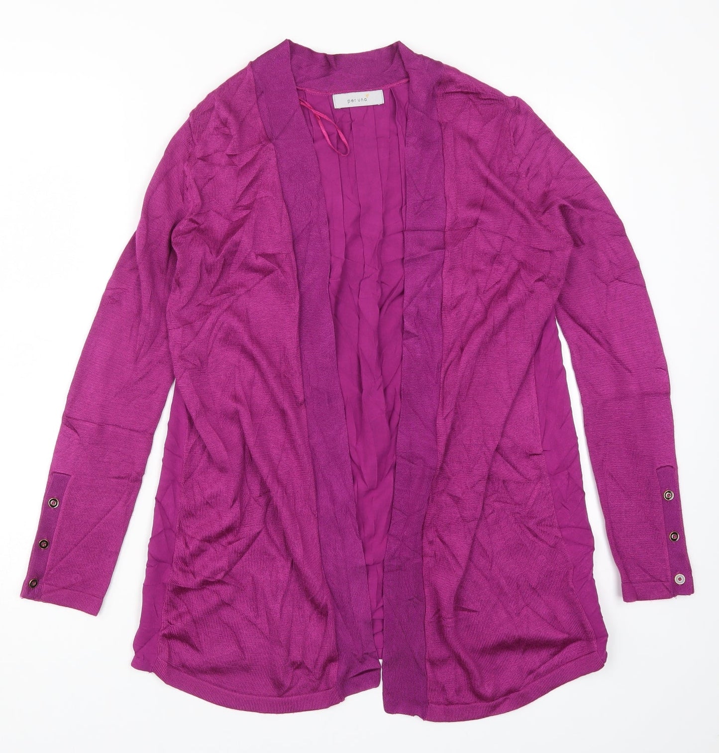 Marks and Spencer Womens Pink  Knit Cardigan Jumper Size S
