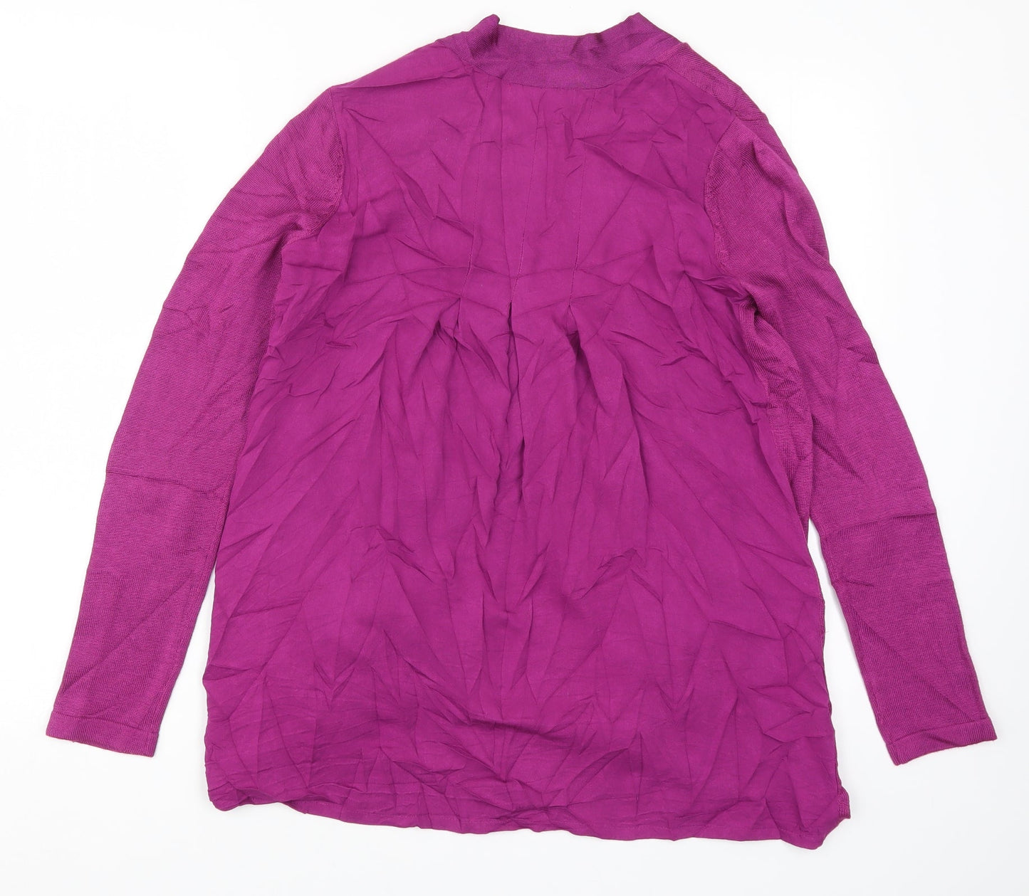 Marks and Spencer Womens Pink  Knit Cardigan Jumper Size S