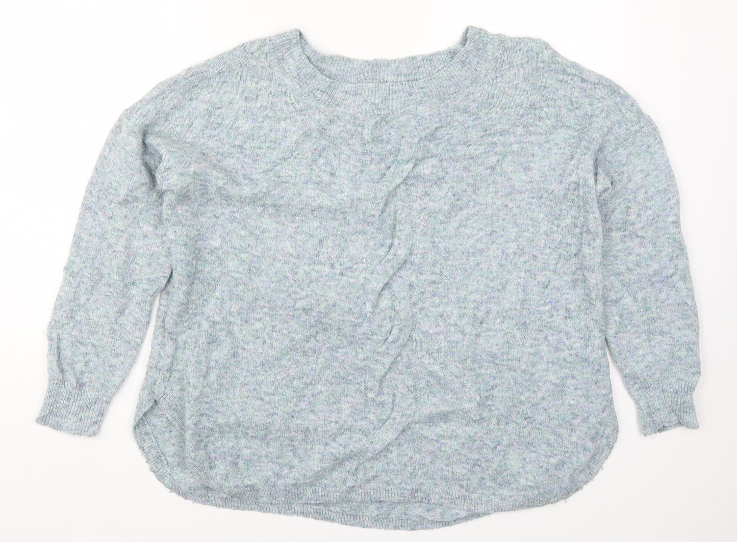 Marks and Spencer Womens Blue  Knit Pullover Jumper Size 14