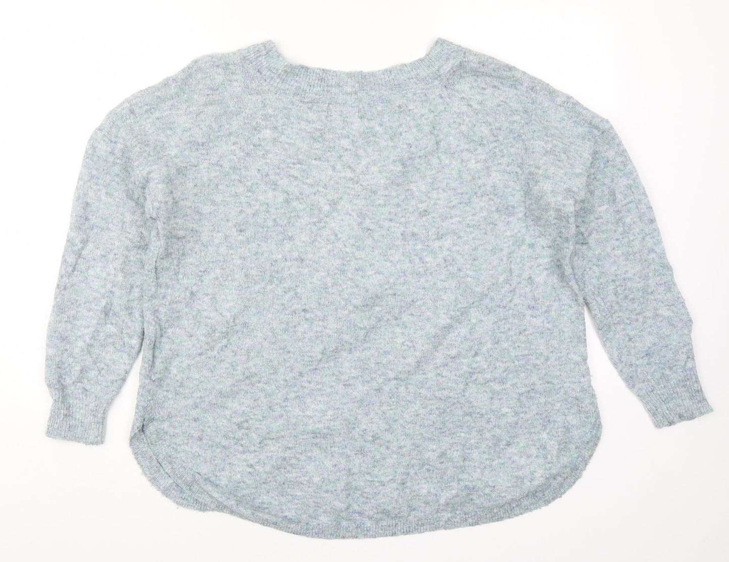 Marks and Spencer Womens Blue  Knit Pullover Jumper Size 14