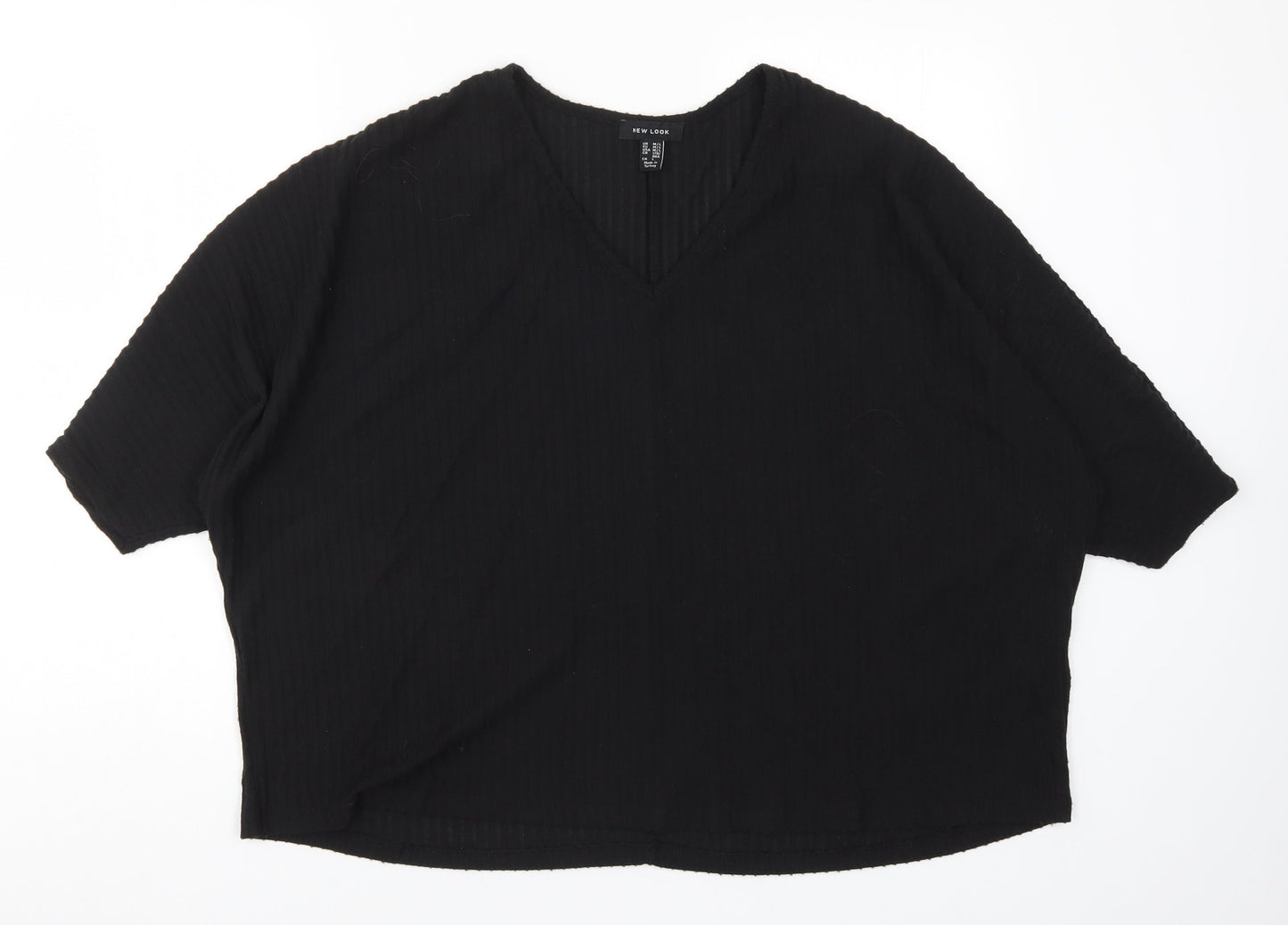 New Look Womens Black   Basic T-Shirt Size M