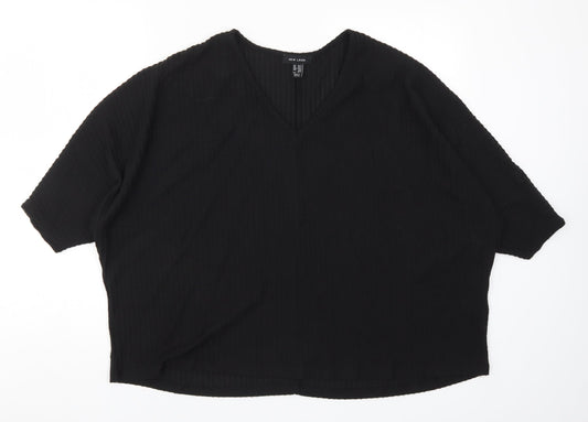 New Look Womens Black   Basic T-Shirt Size M