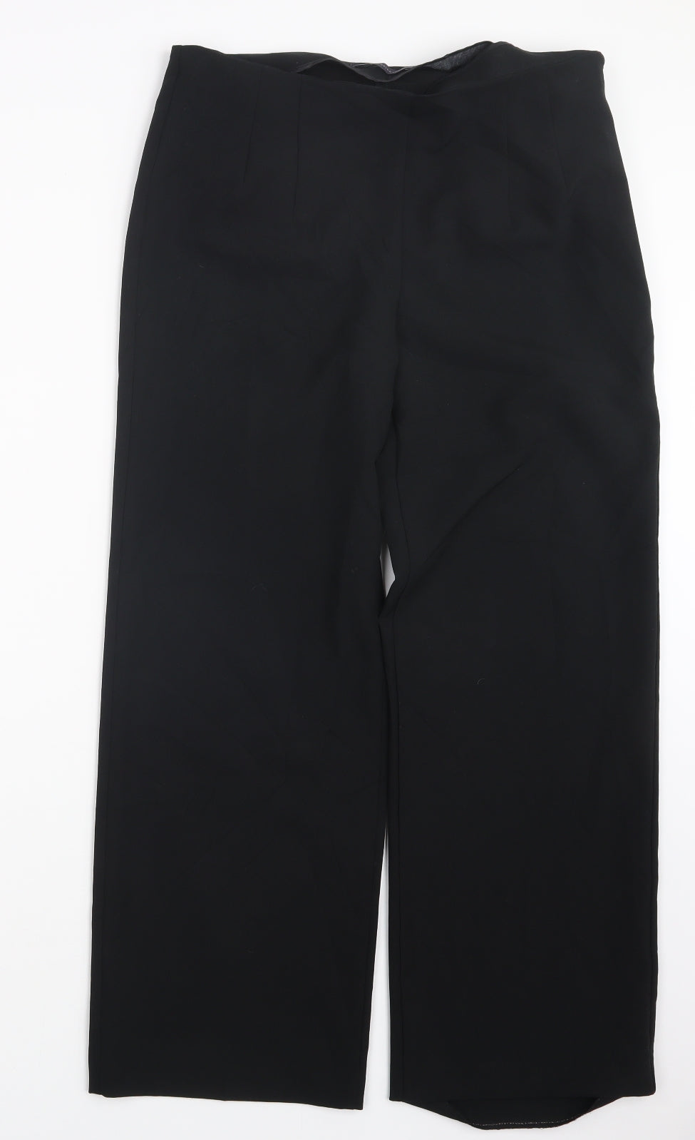 Marks and Spencer Womens Black   Trousers  Size 12 L28.5 in