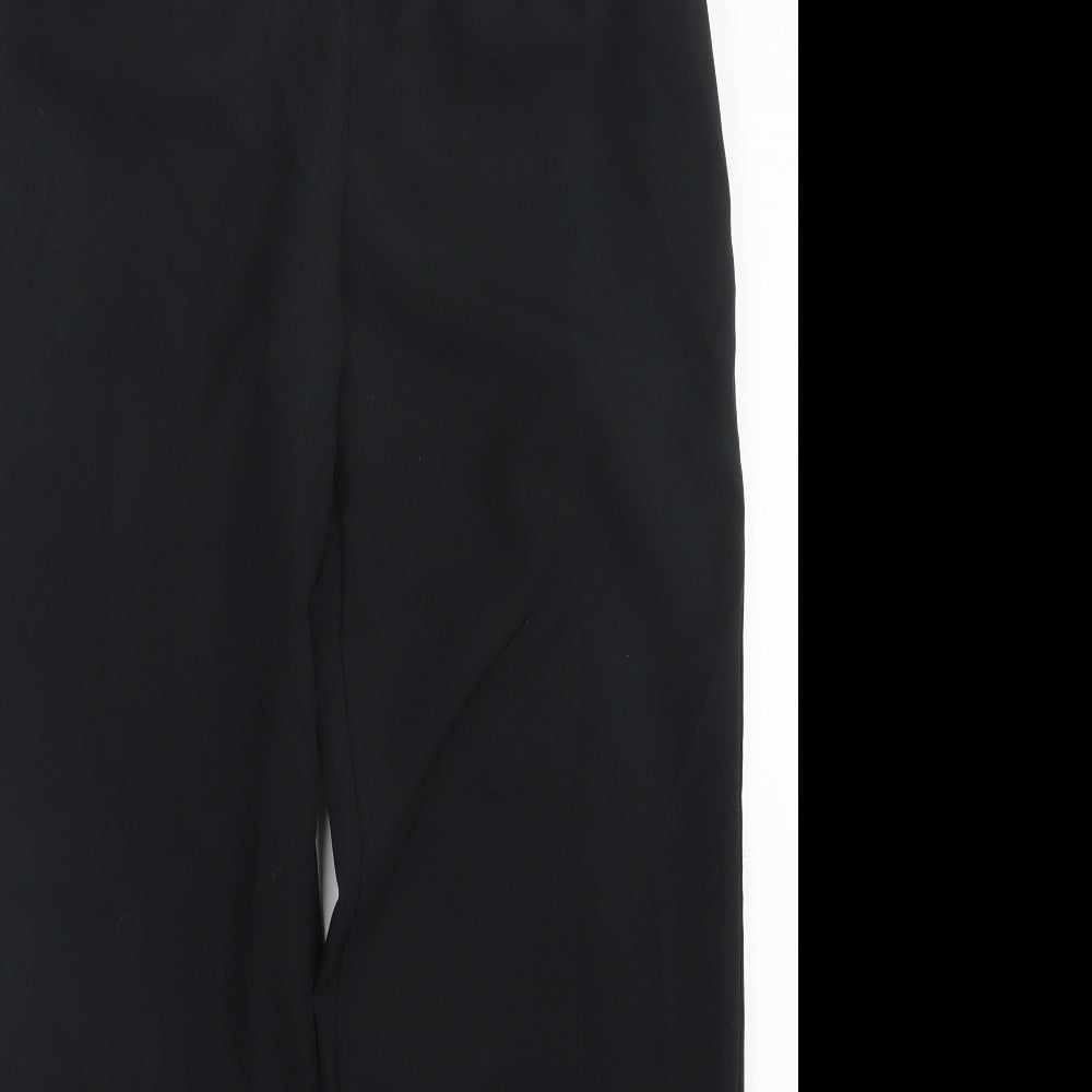 Marks and Spencer Womens Black   Trousers  Size 12 L28.5 in