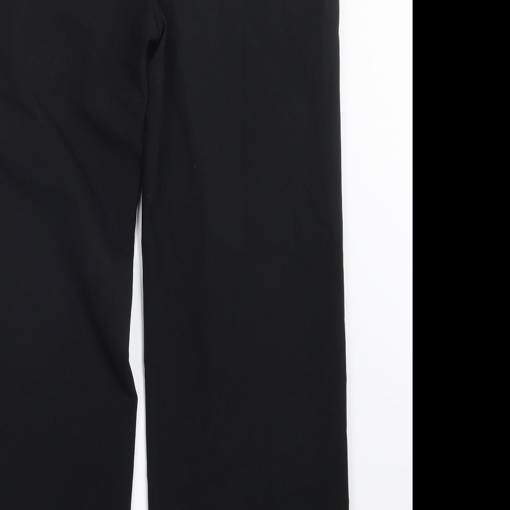 Marks and Spencer Womens Black   Trousers  Size 12 L28.5 in