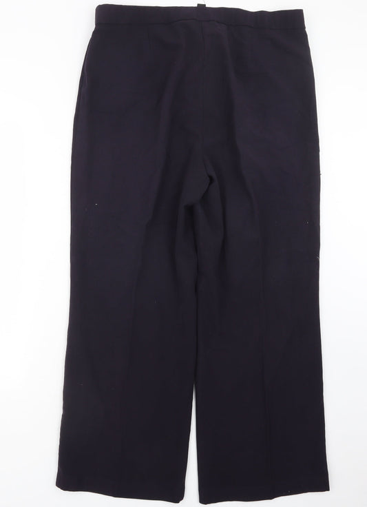 Magic Fit Womens Blue   Trousers  Size 36 in L28.5 in