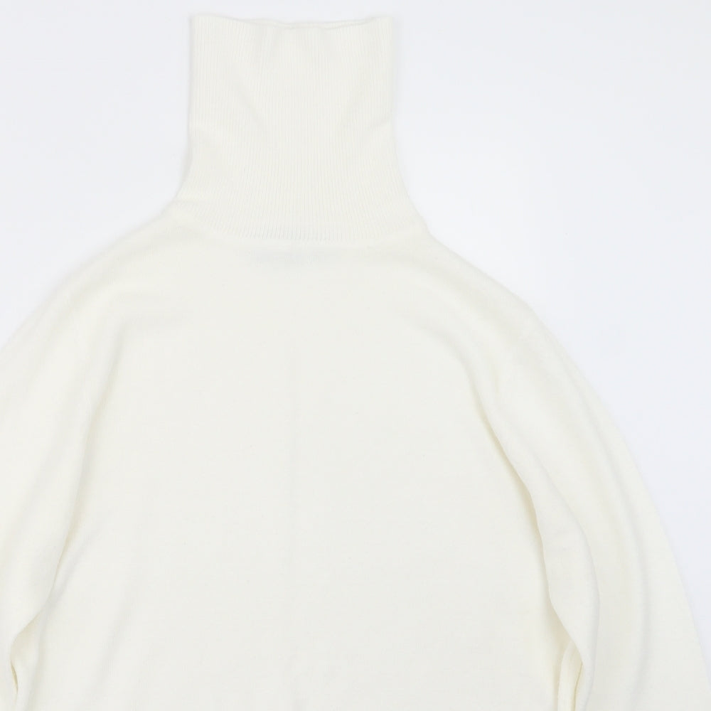 JDV Womens Ivory  Knit Pullover Jumper Size 12