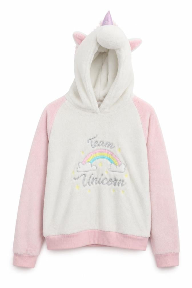 I Believe in Unicorns Womens Pink Geometric  Top One Piece Size 8  - Unicorn