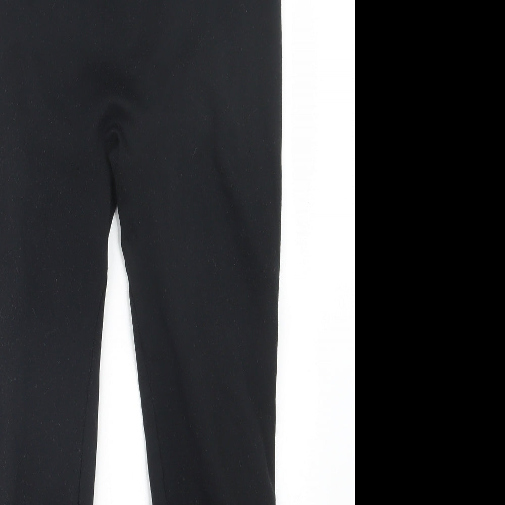 Preworn Womens Black   Jogger Trousers Size 25 in L26 in