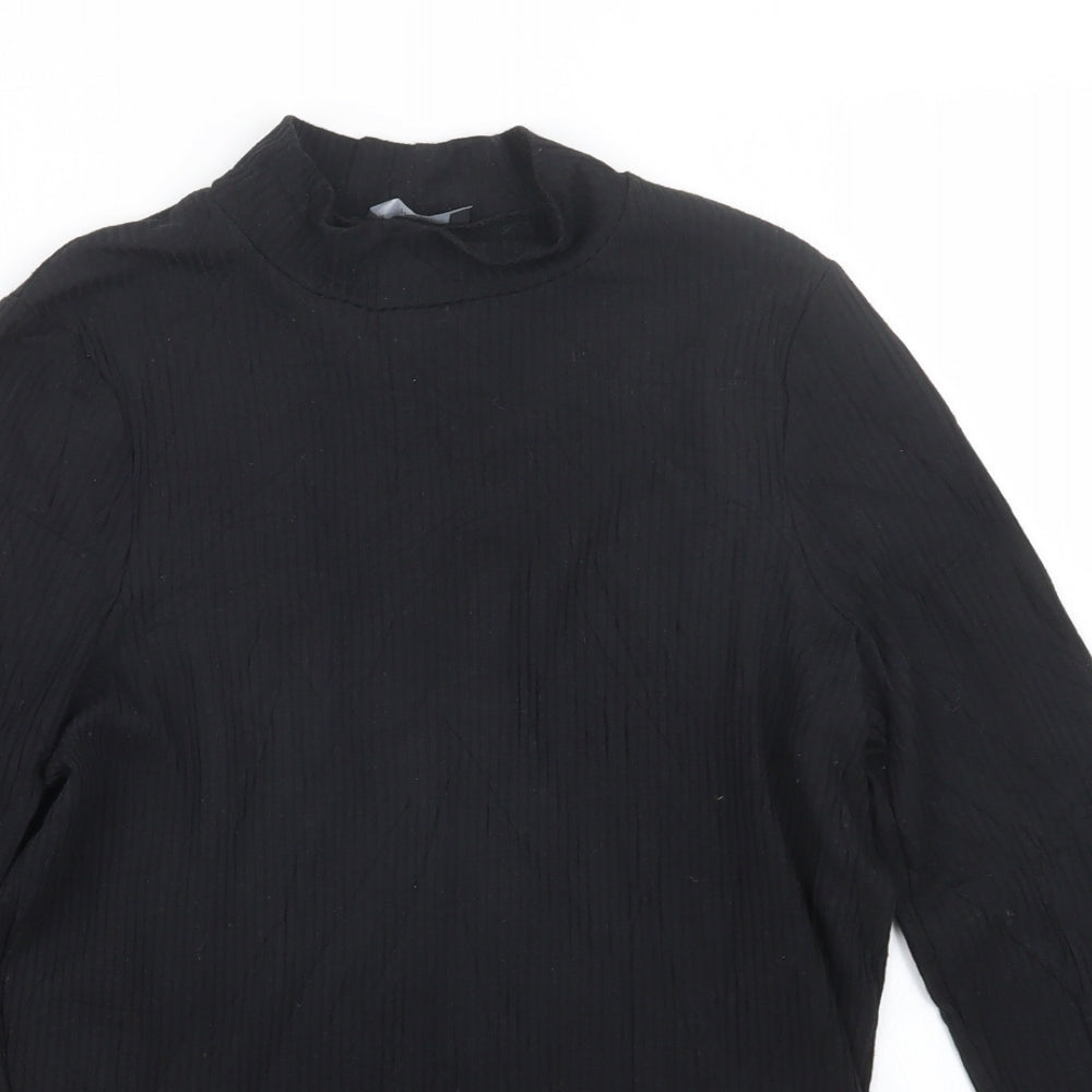 M&Co Womens Black   Pullover Jumper Size 10