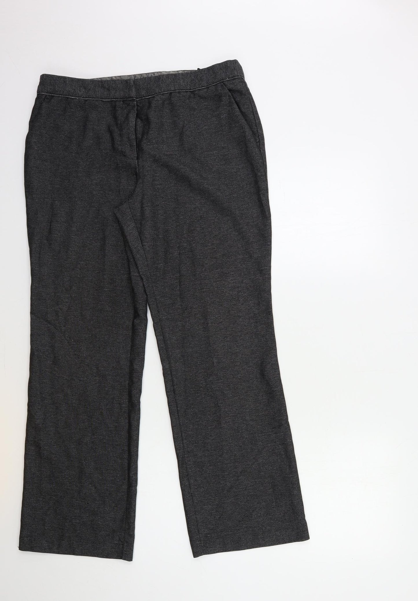 NEXT Womens Grey   Trousers  Size 14 L28 in