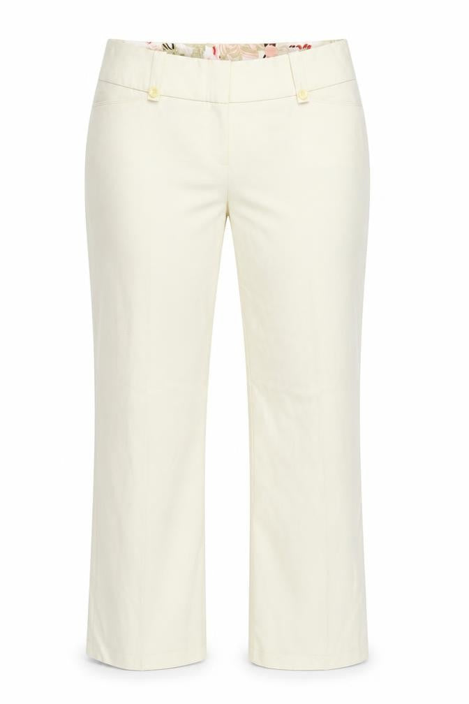 Illusion Womens Beige   Trousers  Size 12 L34 in