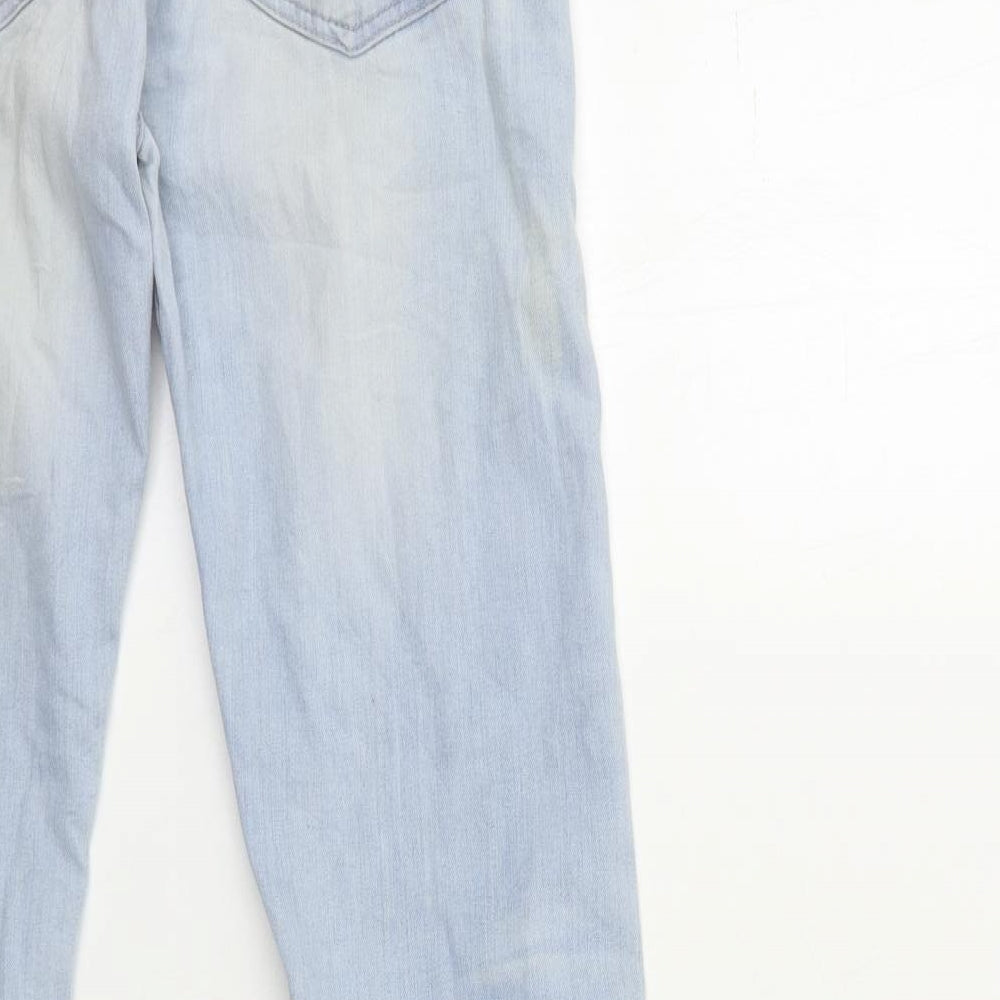 Preworn Womens Blue  Denim Skinny Jeans Size 27 in L32 in