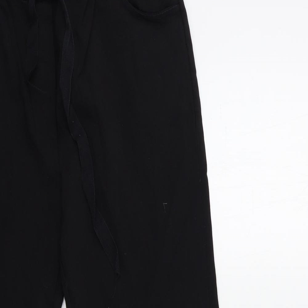 Preworn Womens Black   Trousers  Size 30 in L30 in