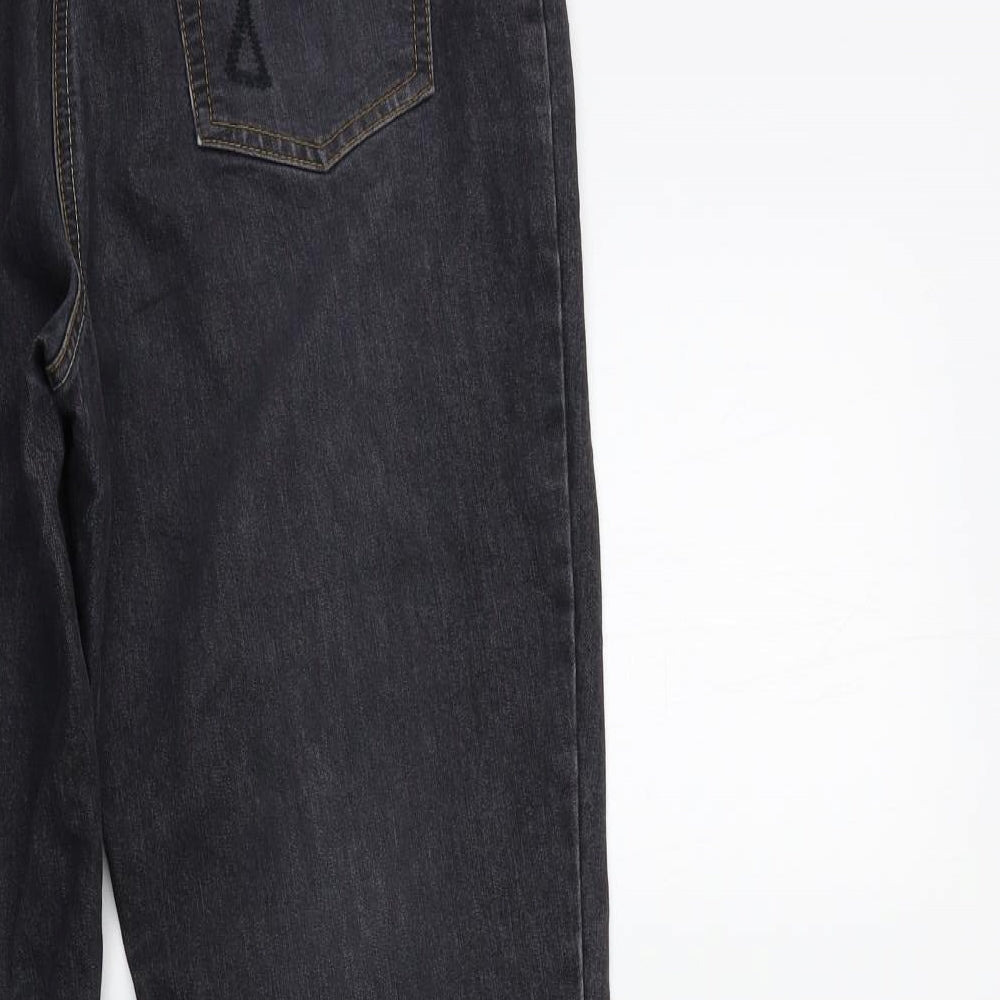 Cecil Womens Black  Denim Bootcut Jeans Size 33 in L29 in