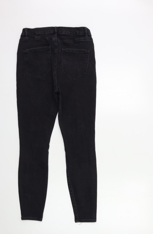 365 Denim Womens Black  Denim Skinny Jeans Size 12 L27 in