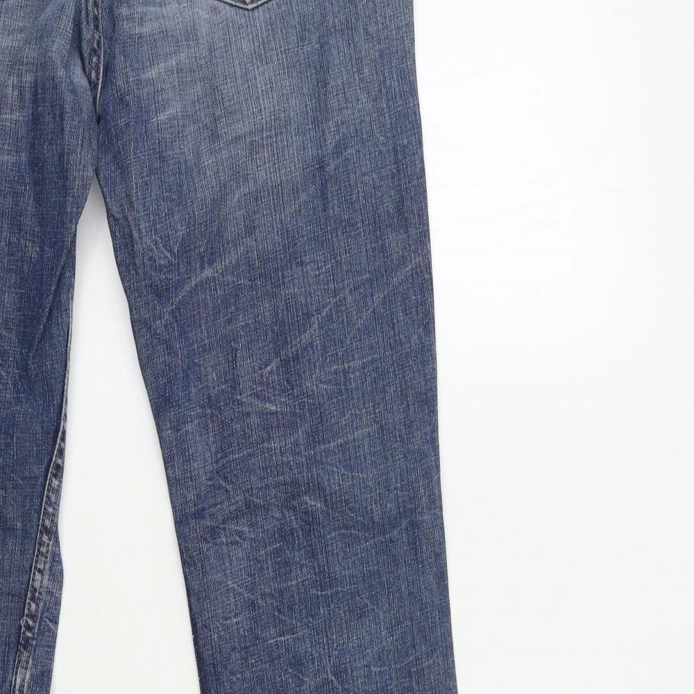 Preworn Womens Blue  Denim Skinny Jeans Size 30 in L30 in