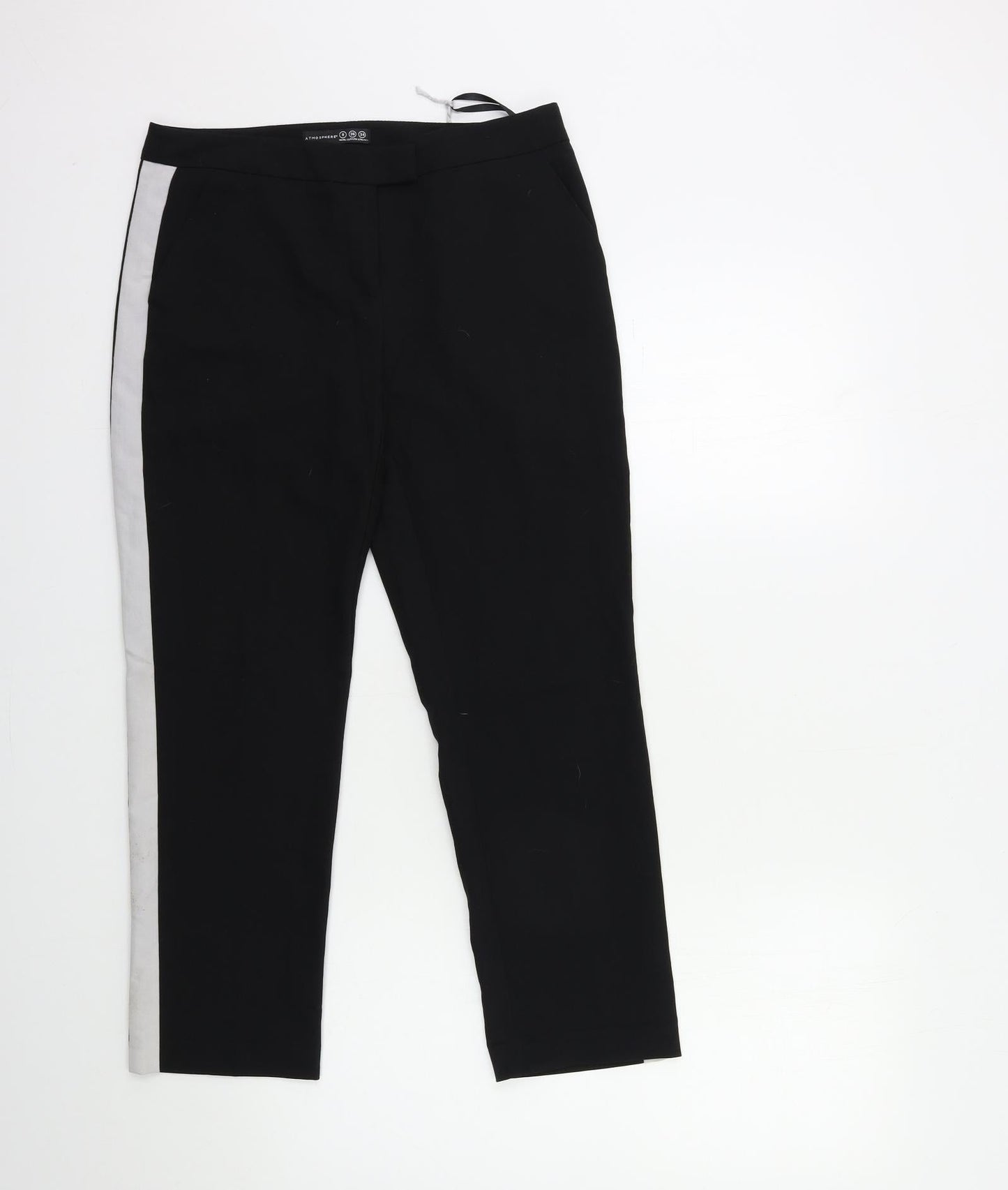 Atmosphere Womens Black   Trousers  Size 8 L24 in