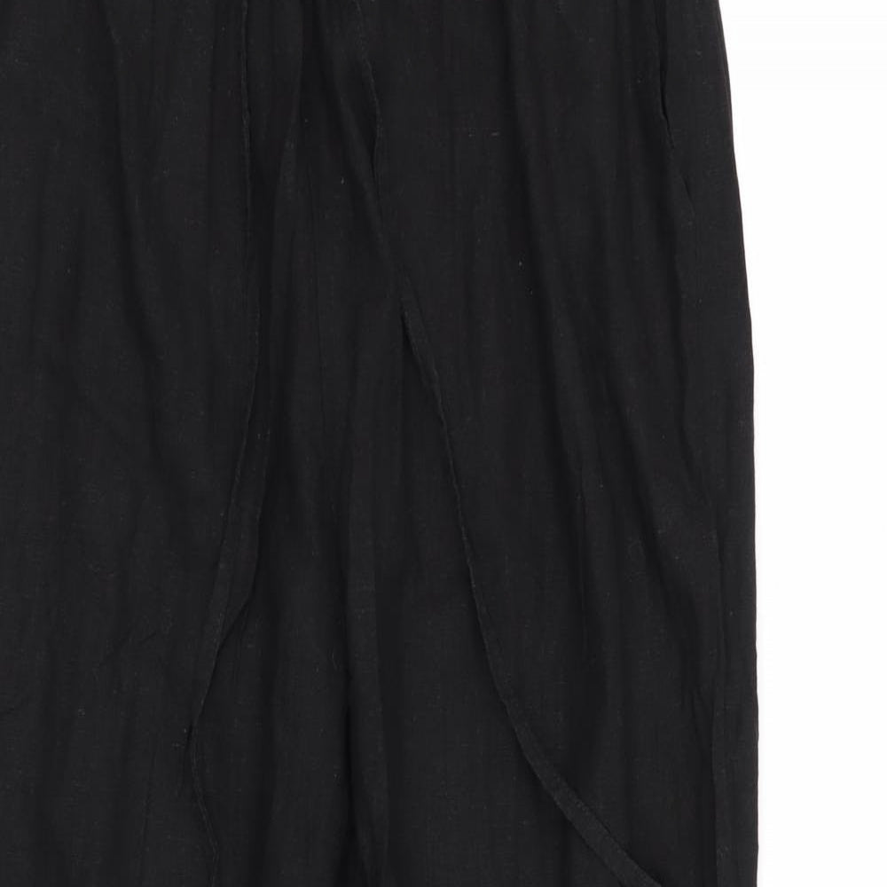 sky designs Womens Black   Trousers  Size 14 L27 in - Stretch waistband