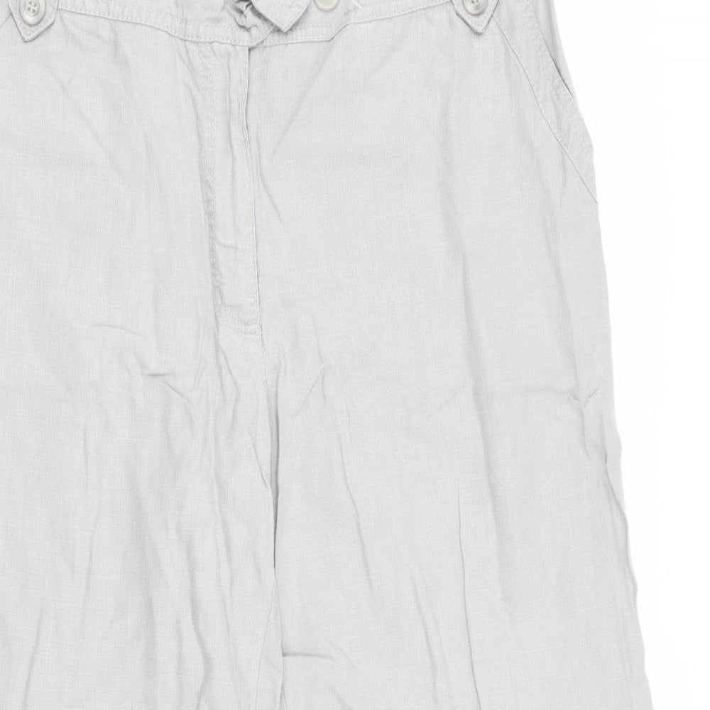 limited collection Womens Grey   Trousers  Size 16 L27 in
