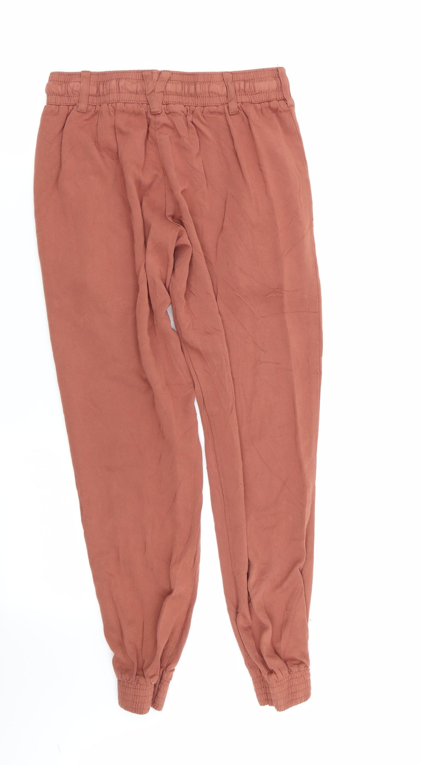 Primark Womens Brown   Trousers  Size 8 L27 in - Stretch waistband