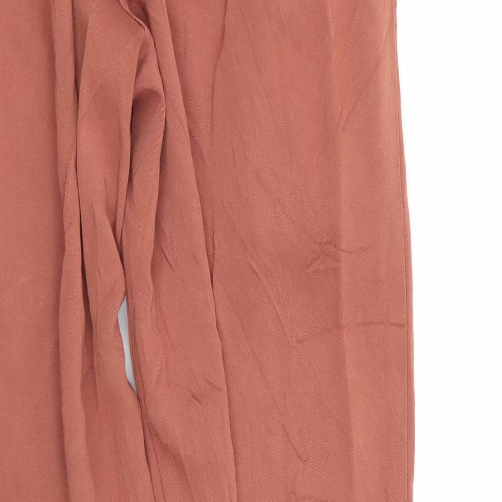 Primark Womens Brown   Trousers  Size 8 L27 in - Stretch waistband