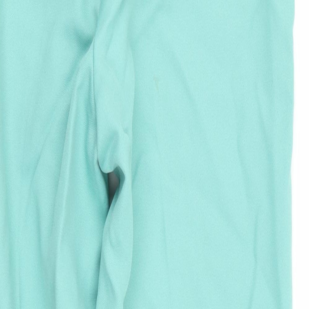 brandtex Womens Green   Trousers  Size 14 L30 in - Stretch waistband