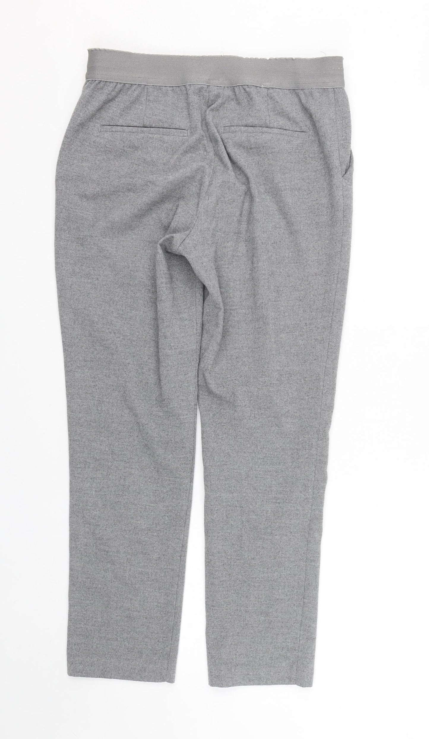 H&M Womens Grey   Trousers  Size 10 L25 in