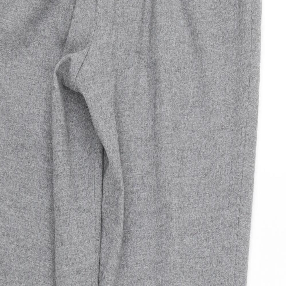 H&M Womens Grey   Trousers  Size 10 L25 in