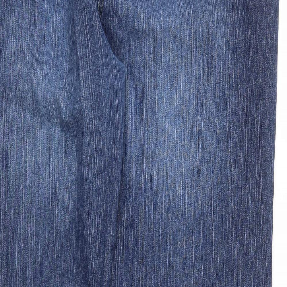 1932 Womens Blue   Straight Jeans Size L L32 in