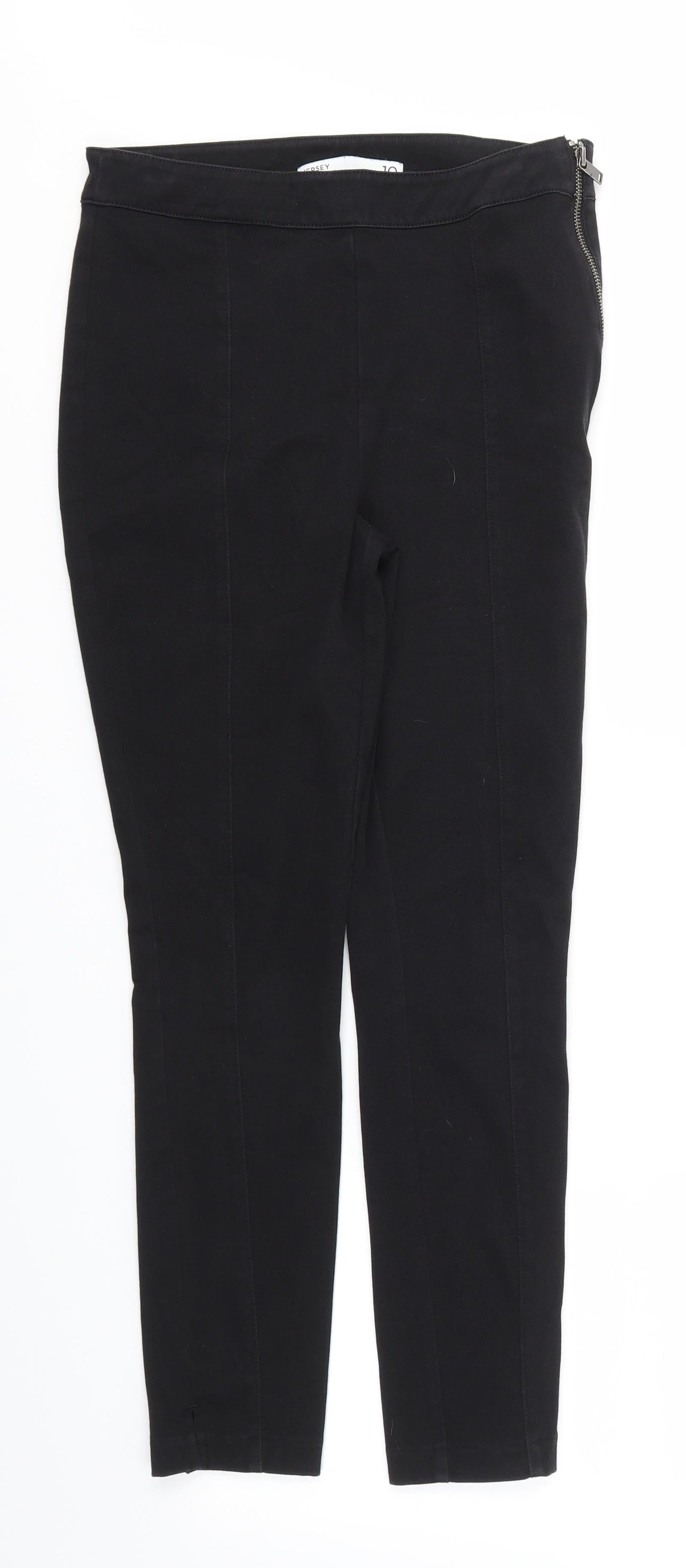 NEXT Womens Black   Trousers  Size 10 L27 in